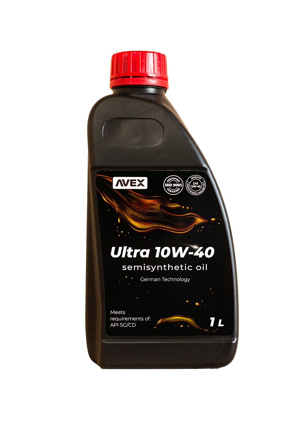 Олива моторна AVEX ULTRA 10W-40 S Synth, API SG/CD, 1 л